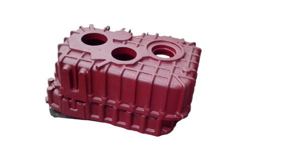 ओईएम सटीक आकार रेत कास्ट ग्रे आयरन पार्ट्स गियर बॉक्स शॉट ब्लास्टिंग सतह उपचार