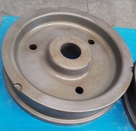 Resin sand casting, Ductile iron castings , cast iron parts, wheel casting for terex crane