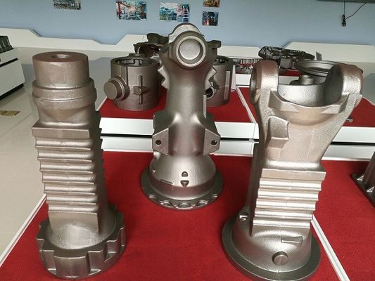 OEM सेवा उपलब्ध उच्च गुणवत्ता वाले रेत कास्ट आयरन घटक फोर्कलिफ्ट ट्रक के लिए एक्सल आर्म