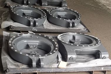 Cast iron parts, machining parts , casting connector  for  construction machinery