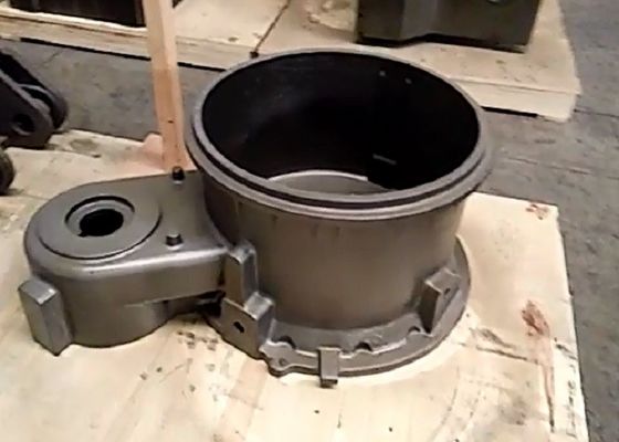 OEM सेवा उपलब्ध खुदाई मशीन राल रेत कास्टिंग औद्योगिक मशीनरी के लिए लोहे आवास भागों