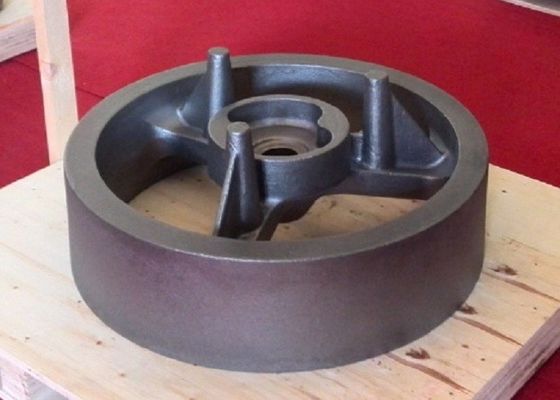OEM फ्लाईव्हील राल बंधे रेत कास्टिंग आयरन FCD550 GGG55 सामग्री चिकनी सतह के साथ