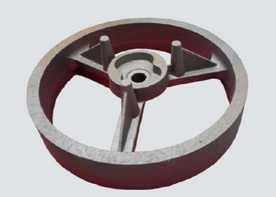 OEM फ्लाईव्हील राल बंधे रेत कास्टिंग आयरन FCD550 GGG55 सामग्री चिकनी सतह के साथ