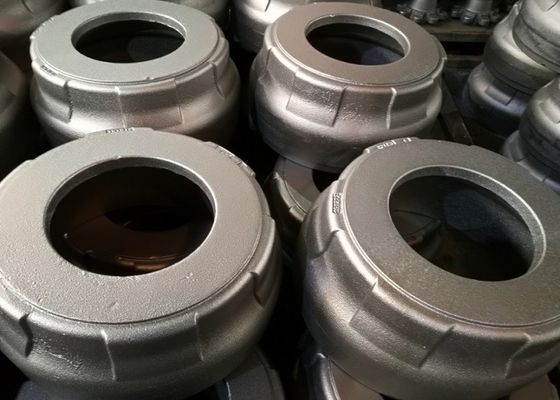 OEM उच्च गुणवत्ता वाले रेत कास्ट आयरन 37 किलो वजन ब्रेक ड्रम पार्ट्स फोर्कलिफ्ट ट्रक