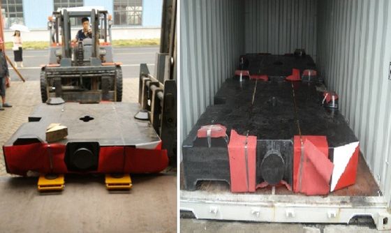 Oem वैक्यूम कास्टिंग GG150 10000 kg क्रेन काउंटर वजन