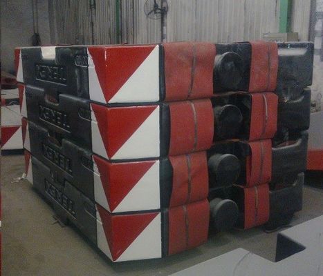 Oem वैक्यूम कास्टिंग GG150 10000 kg क्रेन काउंटर वजन