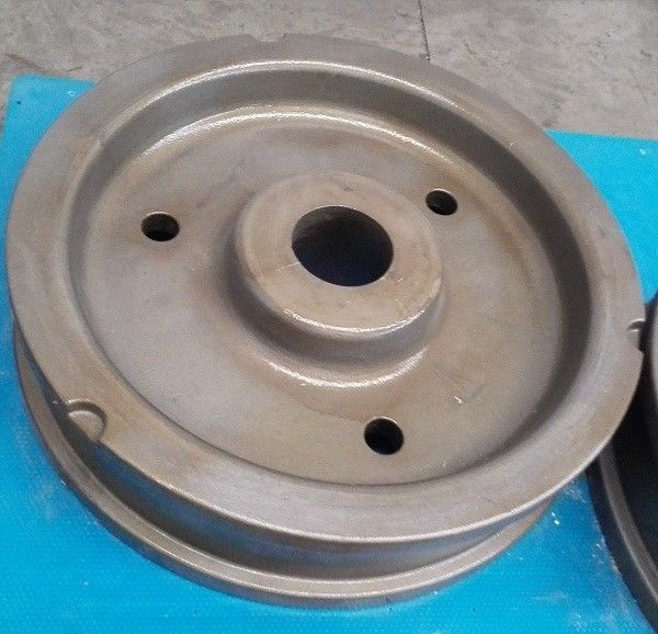 Resin sand casting, Ductile iron castings , cast iron parts, wheel casting for terex crane