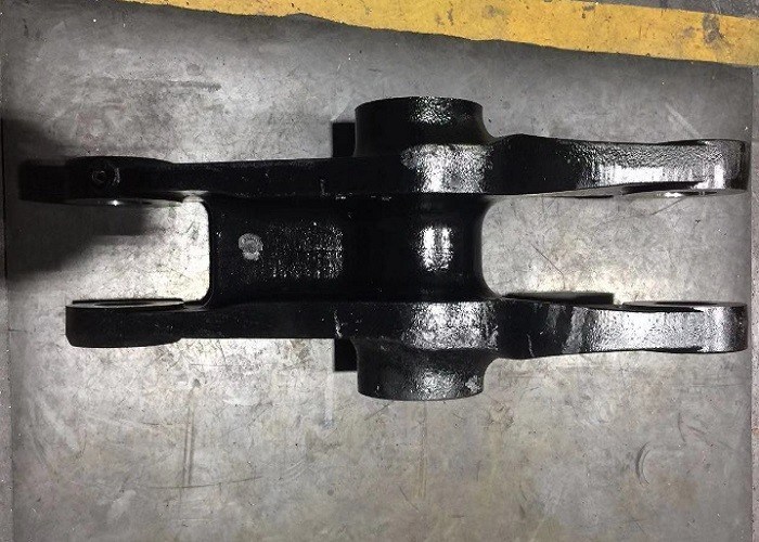 काला रंग फार्म मशीनरी पार्ट्स लिंक रेत कास्ट डक्टाइल आयरन QT550 OEM उच्च प्रदर्शन