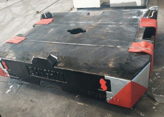 OEM उच्च गुणवत्ता वाले रेत कास्ट आयरन निर्माण मशीनरी 10T काउंटर वजन क्रेन के लिए
